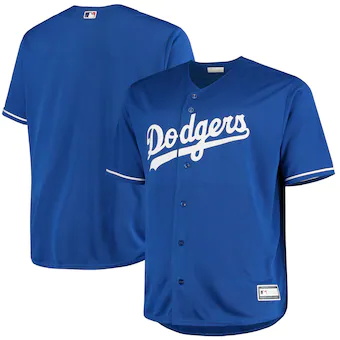 mens royal los angeles dodgers big and tall replica alterna